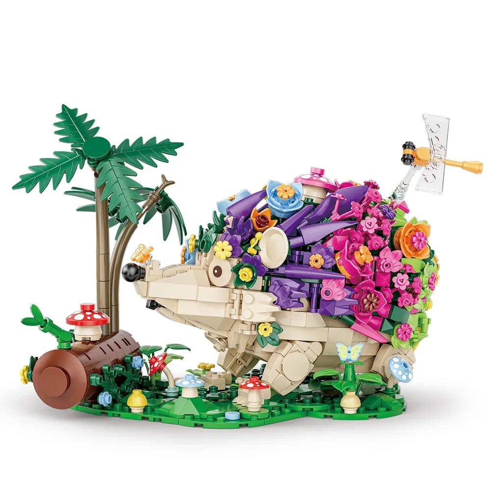 

Plant Flower Building Block Sets, Cute Flower Set, Authentically Model Gift, Building Blocks Sets for Teens or Adults,988 PCS