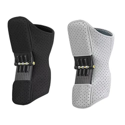 One Piece Knee Booster Spring Breathable Patellar Knee Protection Adjustable Strength Protective Gear