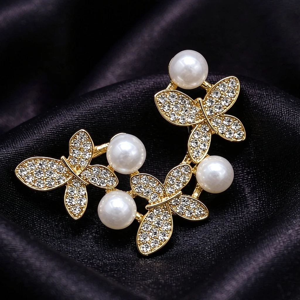 2026 Scarf Clip, Best Matching Accessory, Brooch, Couple's Metal Lapel Pin, Stylish Brooch, Elegant Ins-Style Anti-Exposure Brooch, Versatile Decoration, Shoe Accessory, Chest Flower, DIY Shoe Metal Badge, Exquisite Brooch, Lapel Pin, Suit Lapel Pin, Pin, Badge