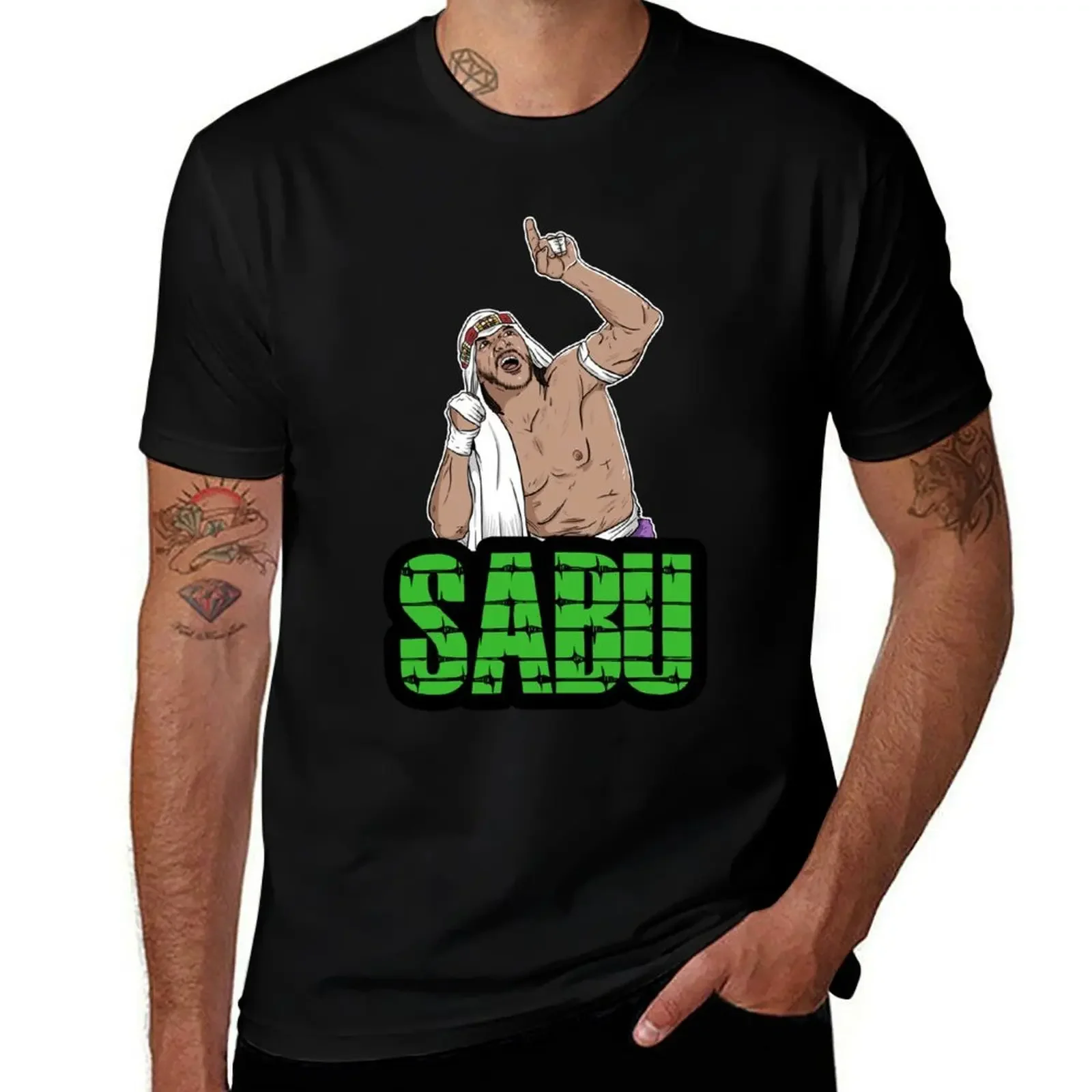 

Sabu T-Shirt boys animal print sports fans shirts graphic basketball graphic tees oversized t shirt men