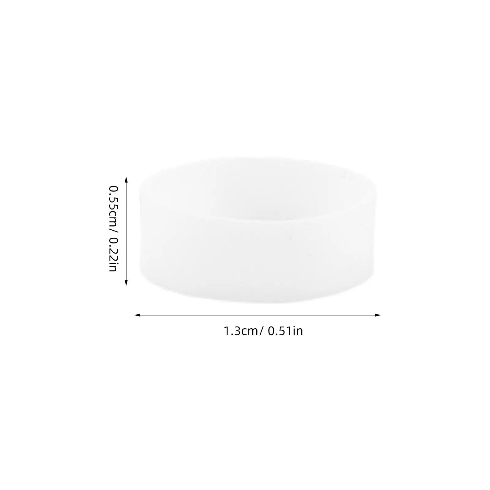 500Pcs Silicone Cable Ties Flexible Reusable Flat Elastic Straps for Electrical Cords Data Lines Desk Cable Organizer Desktop