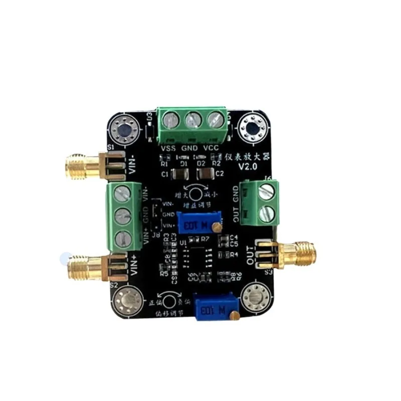 For AD8421/AD8429 Instrument Amplifier Module, Weak Small Signal, Single Ended/Differential