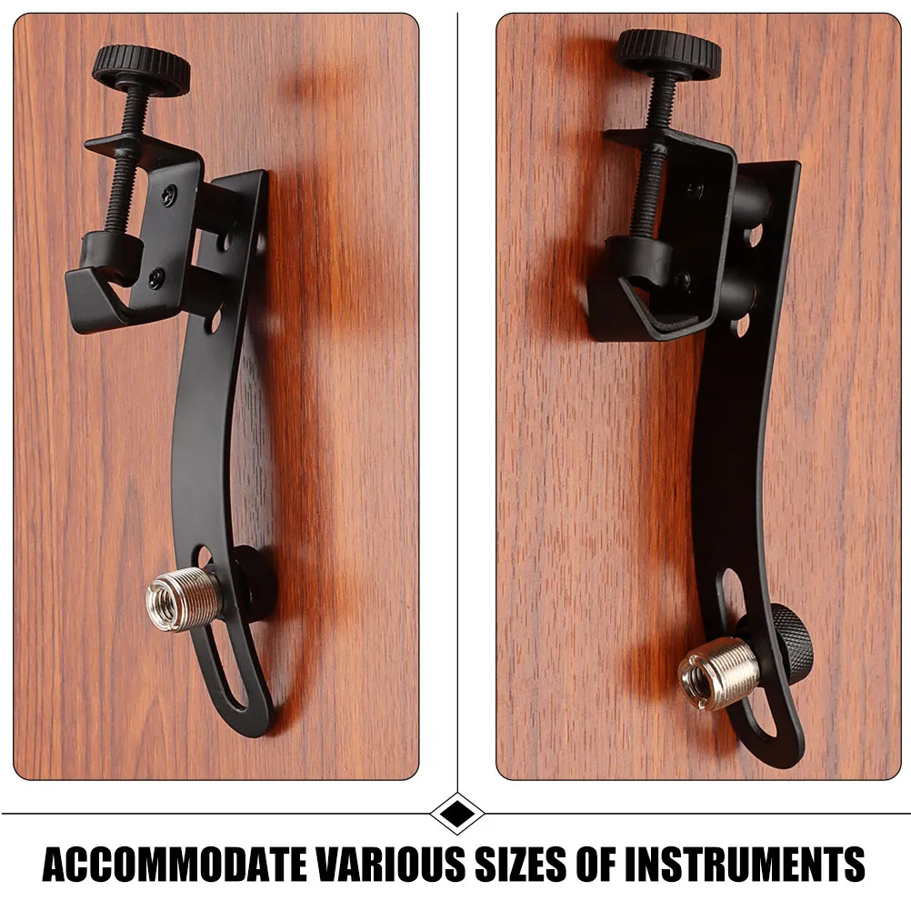 

Микрофонный зажим для барабанов, ударопрочный регулируемый держатель для микрофона, инструмент для крепления к ободу барабана, аксессуар, держатель для микрофона на барабан