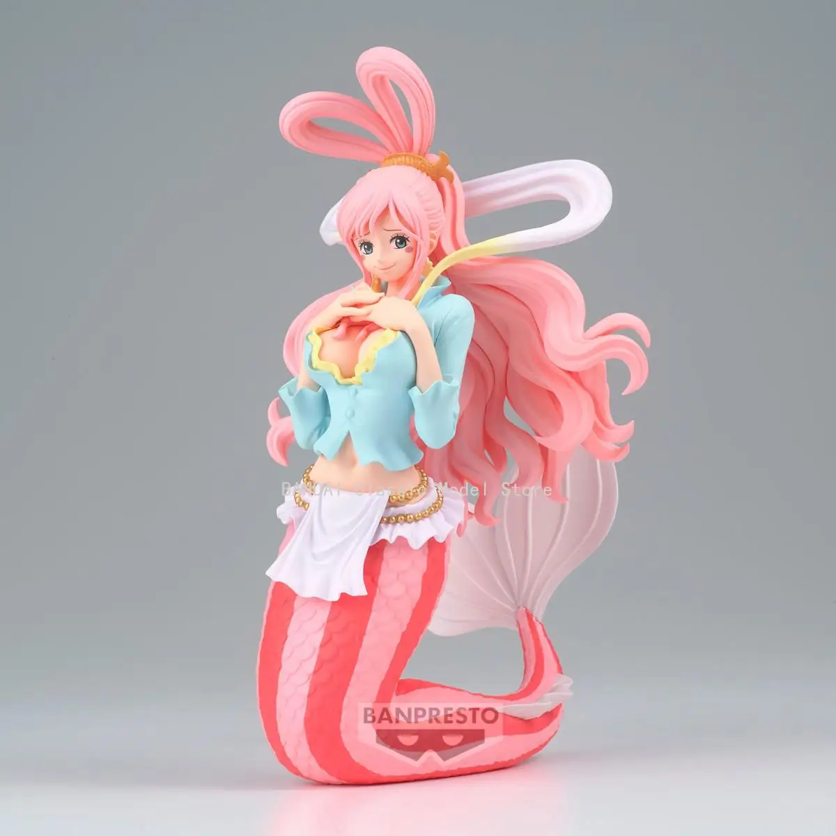 100% In Stock Original Banpresto One Piece Glitter Glamours Shirahoshi Figure Anime One Piece Model Genuine Boxed Toy