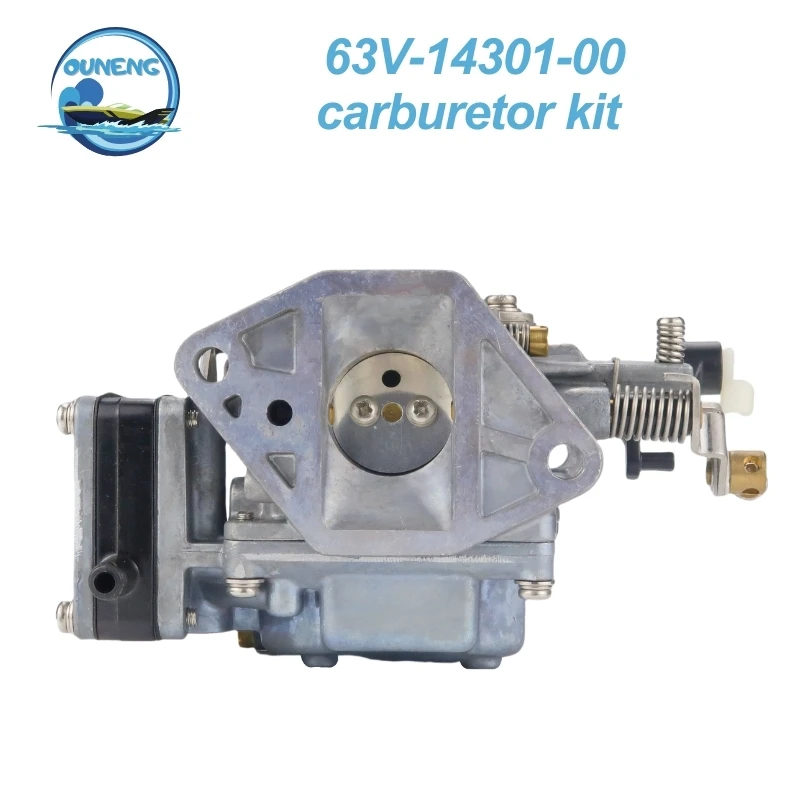 

63V-14301-00 Carburetor For Yamaha 2 Stroke 9.9HP 15HP Outboard Engine 63V-14301-10