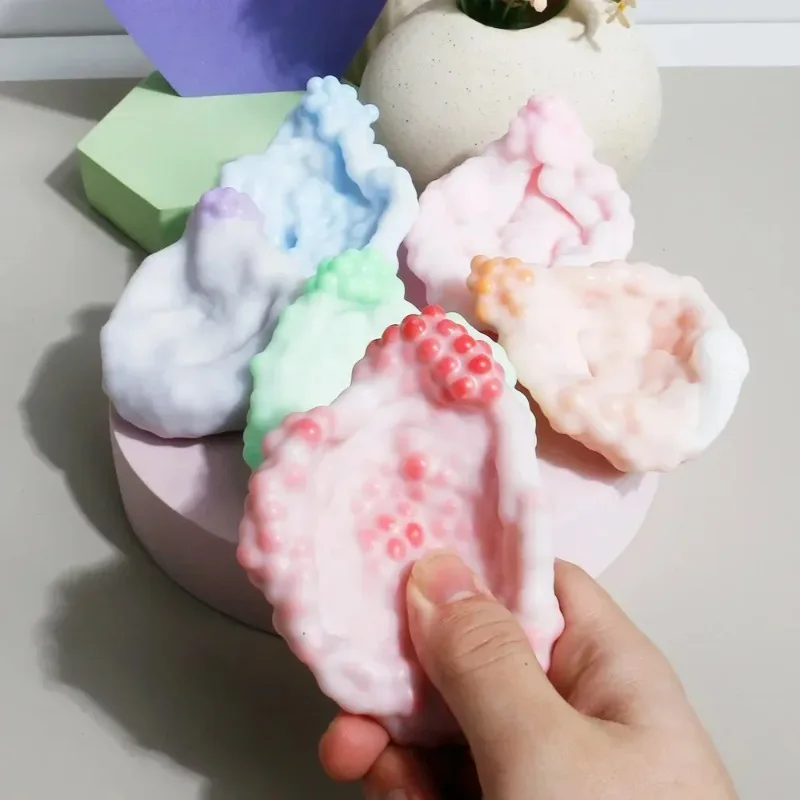 لعبة ضد الإجهاد الضغط اسفنجي الإجهاد الإغاثة الكرة تململ اللعب الحسية للبالغين الاطفال لينة بطيئة ارتفاع مكتب المنزل هدية