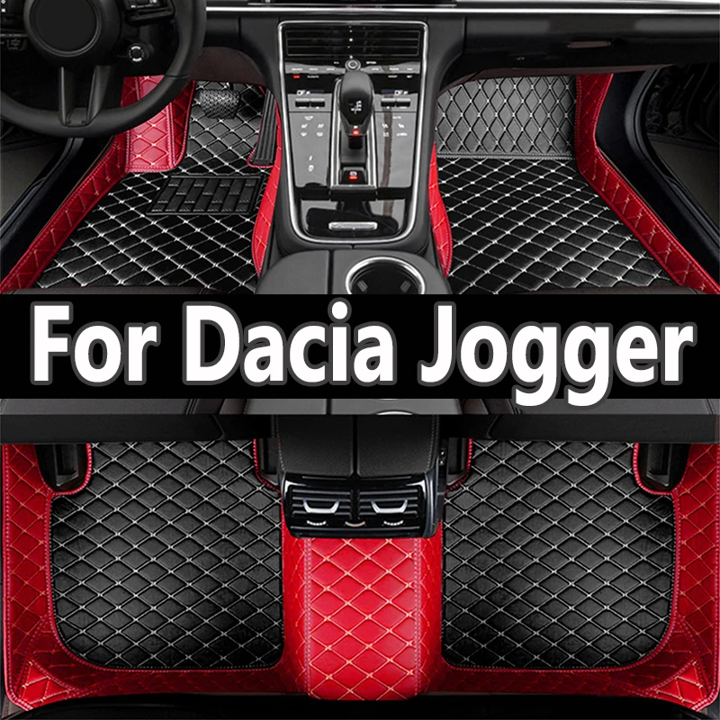 

Автомобильные коврики для Dacia Jogger RJI 2021 2022 2023, кожаные коврики, напольные покрытия, автомобильные аксессуары, интерьерный гобелен