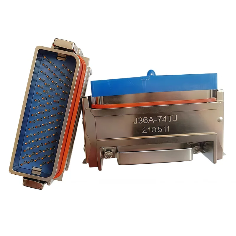 J36A-74TJ Micro-D metal housing 74-pin male-female rectangular connector waterproof aviation plug