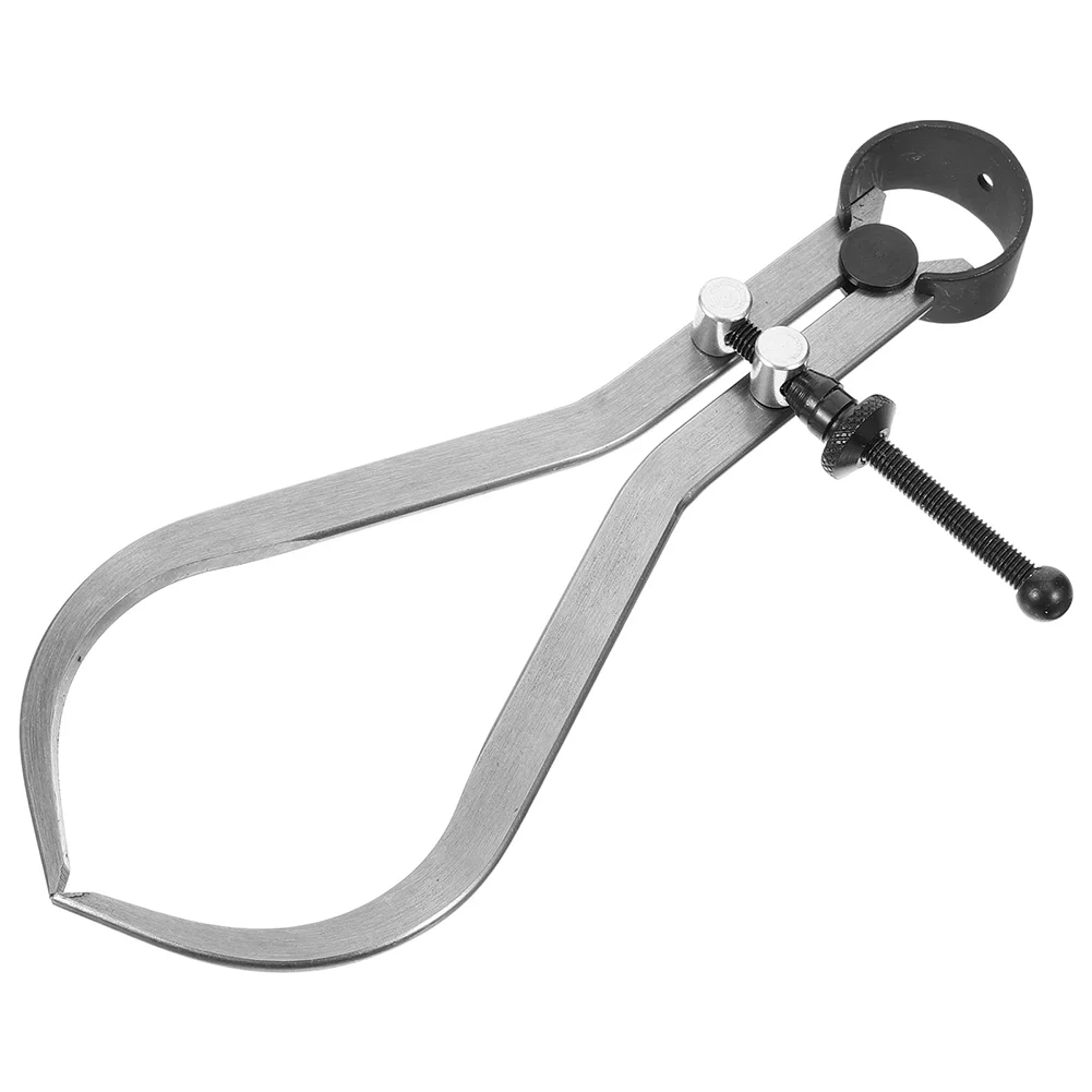 Calibrador redondo para carpintería de 100/150/200mm, calibrador Vernier exterior con resorte para torno de madera, herramienta de medición de alta precisión