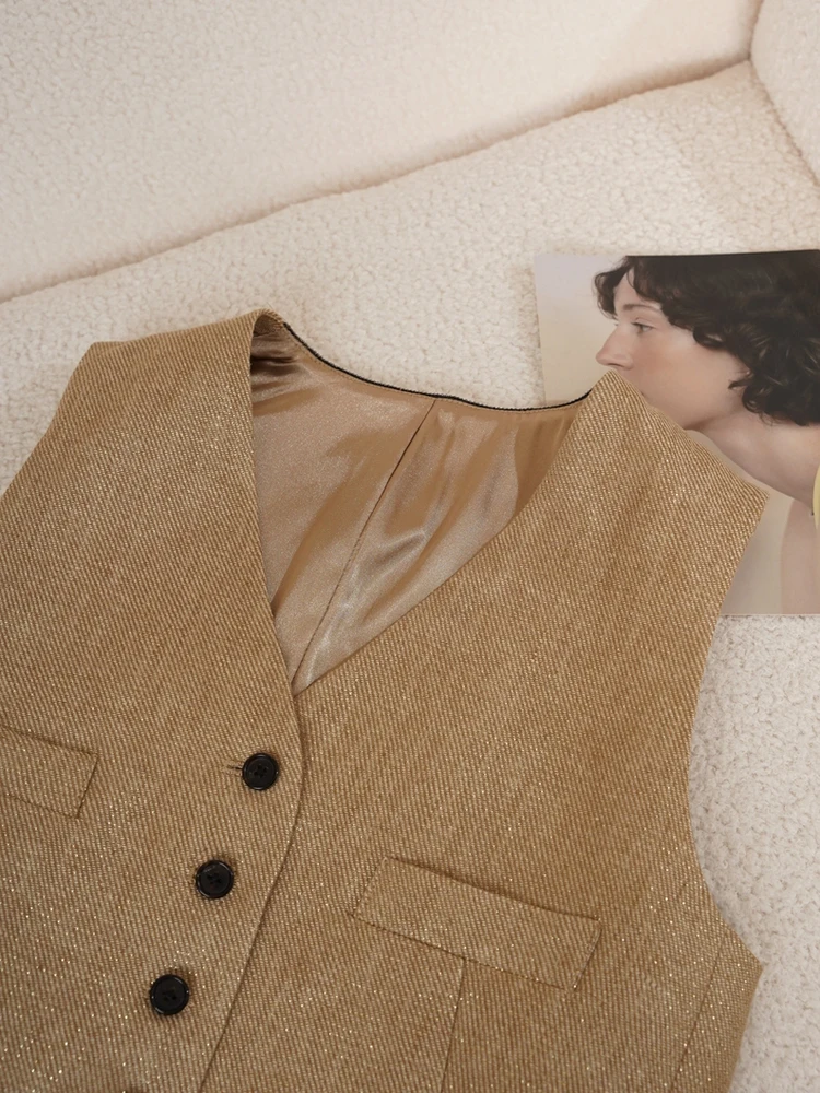 

Ретро Sle ort Svel Jaet с поясом и одной пуговицей Ba Design из Thiened из шерстяной ткани для женщин