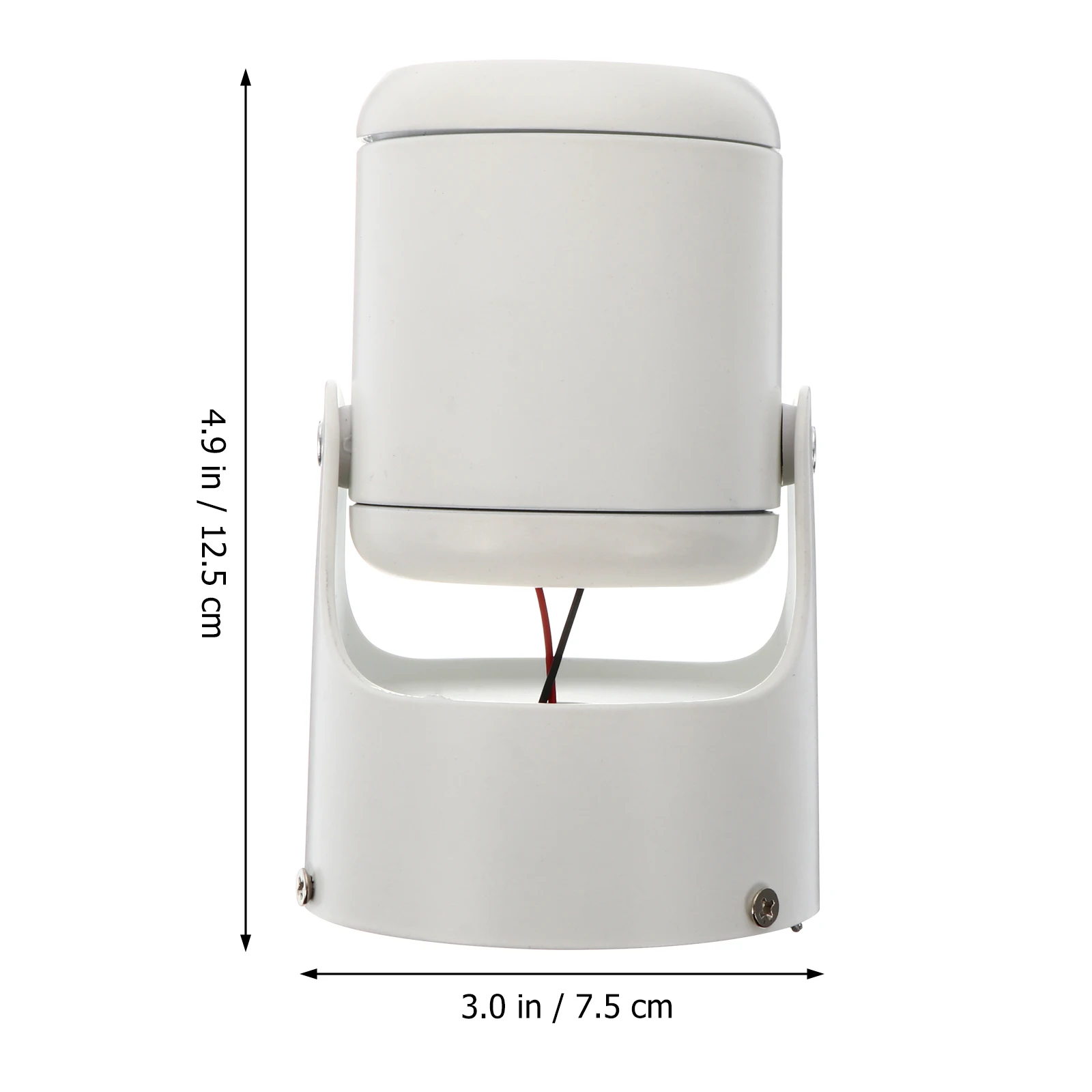 

7W LED Spotlight Lamp for Restaurant Wall Ceiling Track Lighting White Color Aluminum Energy Saving Adjustable Angle