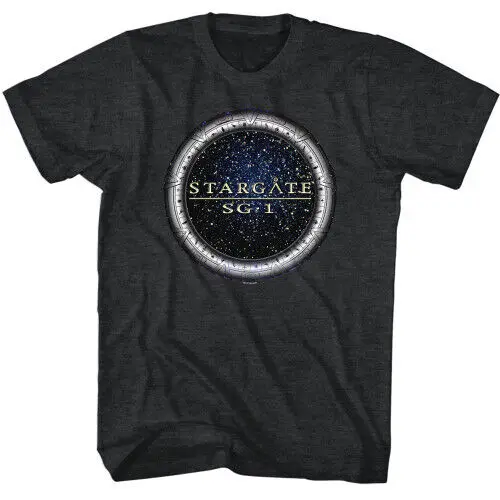 Stargate SG 1 Circle T Shirt Black