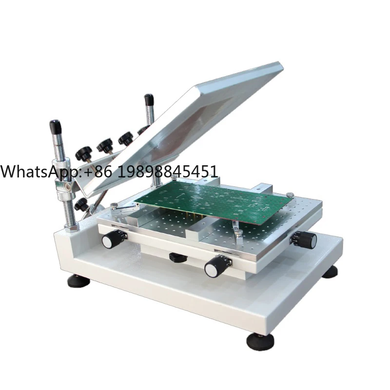 

3040H Высокоточный ручной принтер для паяльной пасты, трафаретная печать на печатной плате, трафаретная машина для печати на печатной плате, паяльная паста