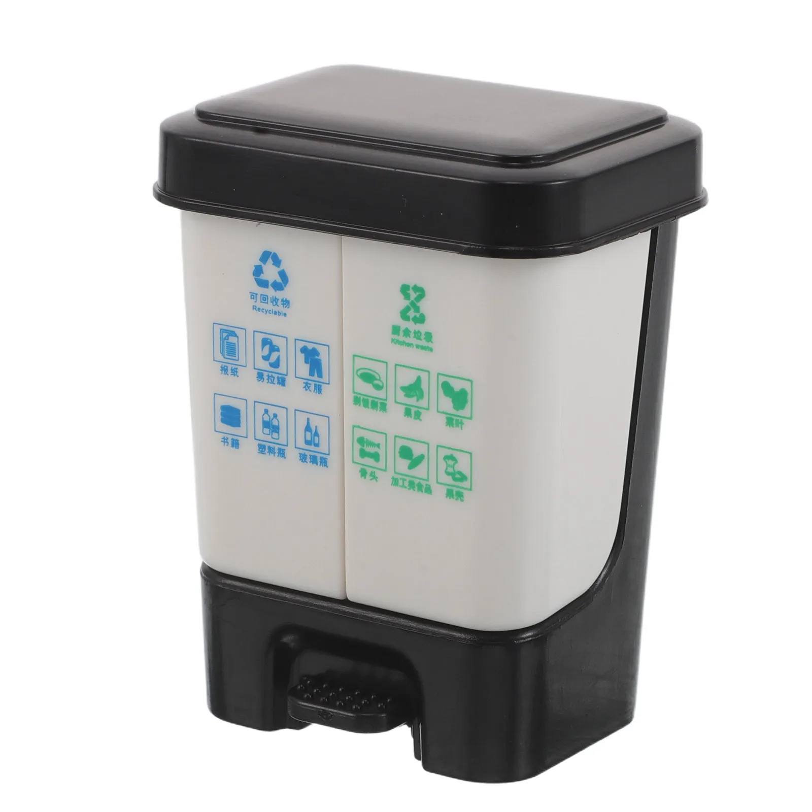 

Миниатюрная мусорная корзина для кукольного домика 2,2x1,69x1,26 дюйма, универсальное украшение для игровой комнаты, класса, для улучшения оформления интерьера