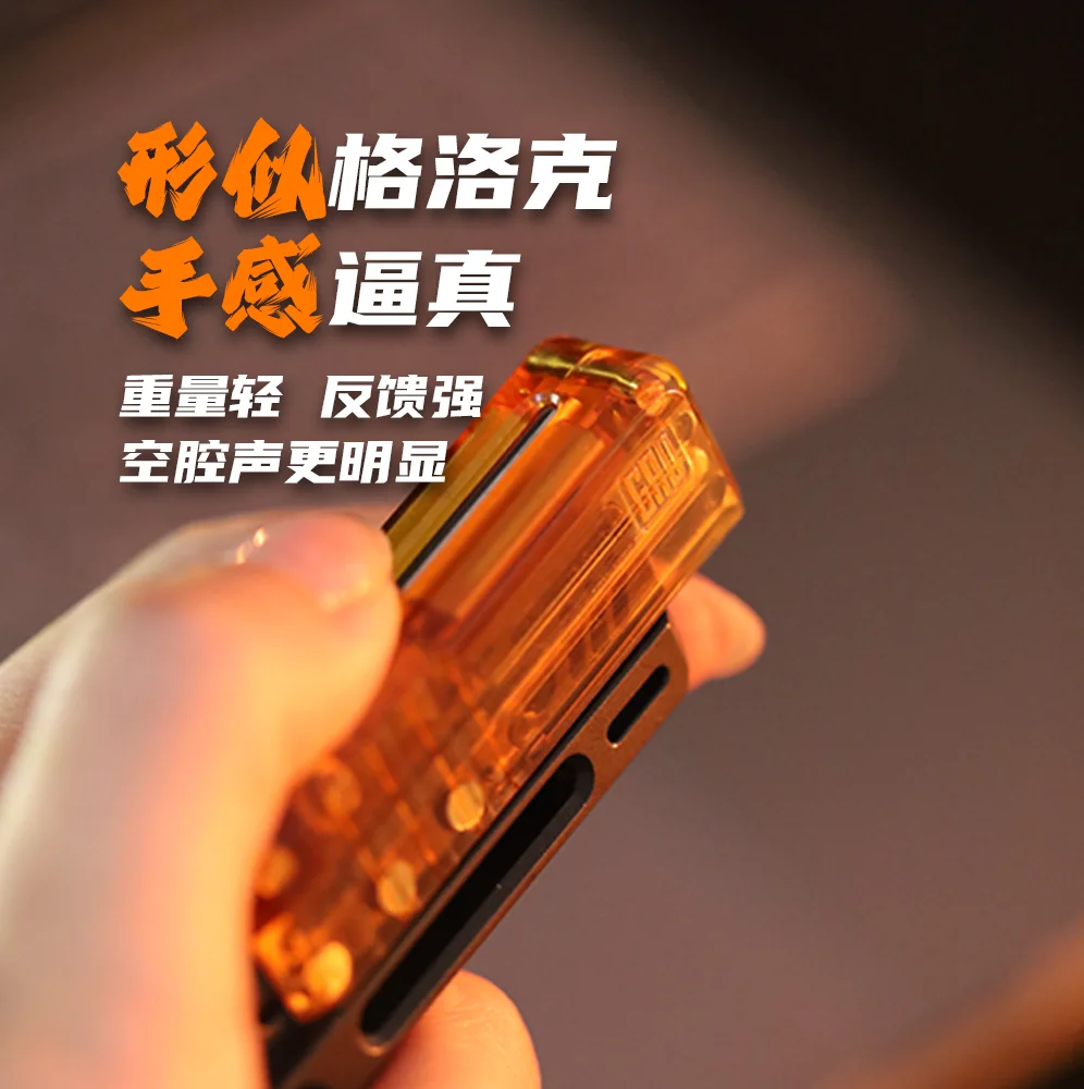 EDC GAO PEI دفع المنزلق الفولاذ المقاوم للصدأ PC دفع المنزلق الميكانيكية المكثفة EDC أدوات الضغط اللعب