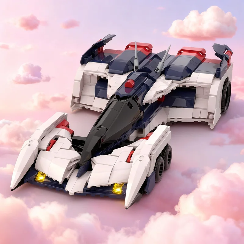 

831pcs MOC CYBER FORMULA Creator Model Building Blocks Architecture Assemble Christmas Gift DIY Creative Toy Idea Education Kids