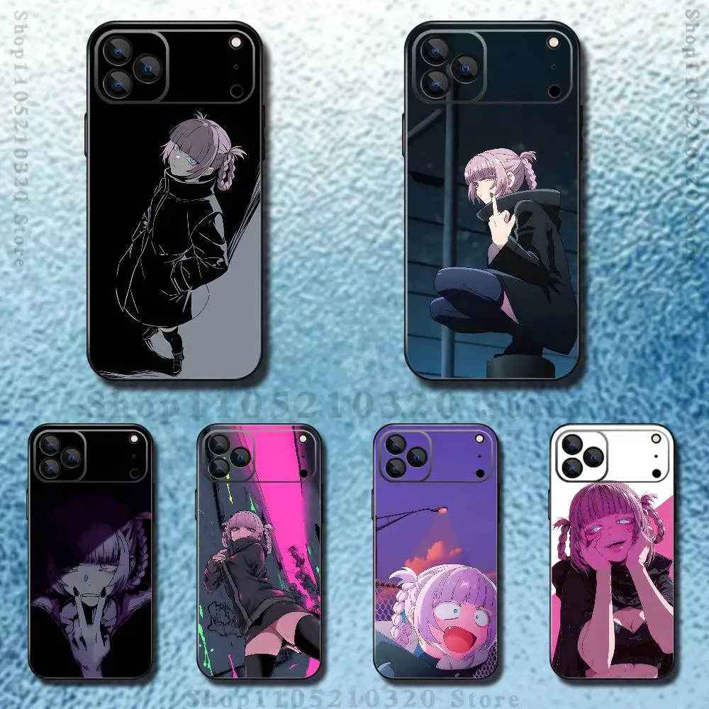 

Anime N-Nazuna Phone Case For iPhone 17,16,15,14,13,12,11 ,Pro Max,XS,X,XR,SE,Mini,8,7,Soft Silicone Black Cover