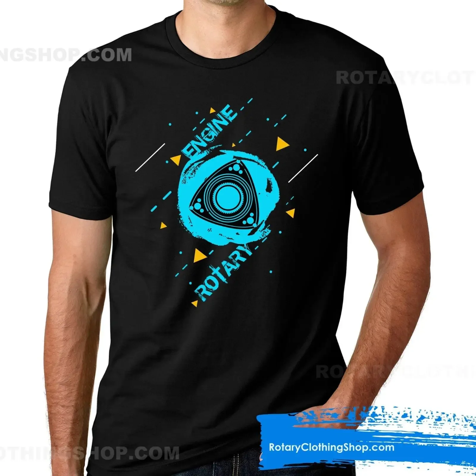 Rx7 T Shirt Wankel Motion Rotary Engine Rx4 Rx8 vintage Washed Breathable designer clothes Stretched Unisex Casual Comfortable