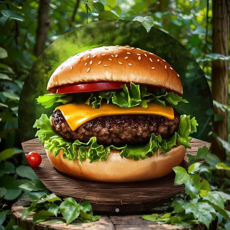 Hamburger Themed Ro… - image