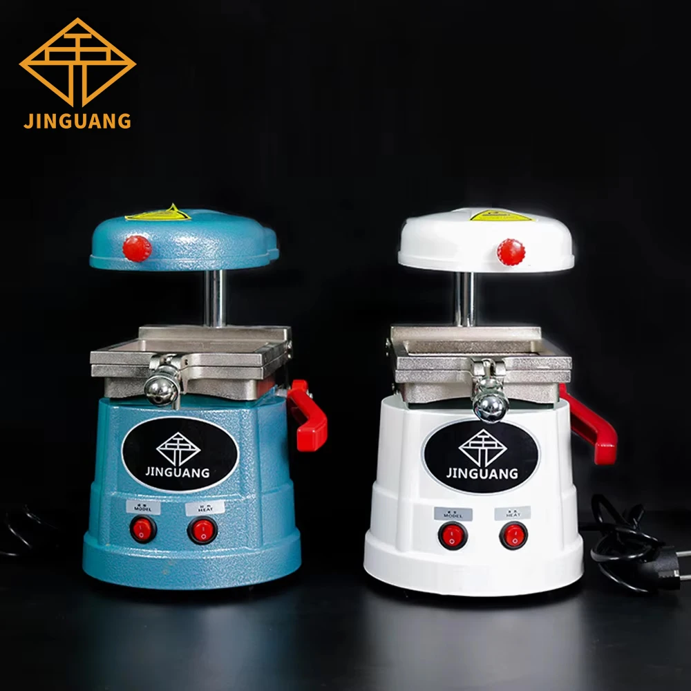 1000W Portable Dental Lab Vacuum Formers Ortho Retainer Mouthguard Pressure Forming Machine