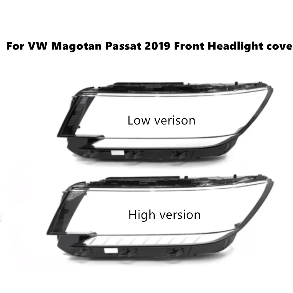 

For Volkswagen VW Magotan Passat 2019 2020 Front Headlamp Lens Cover Headlight Glass Lamp Shell Transparent Lampshade