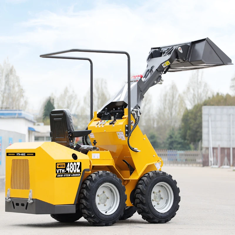 High Quality Crawler Skid Steer Loaders Factory Directly Supply Skid Steer Loader With Truck Minicargador With Attachments