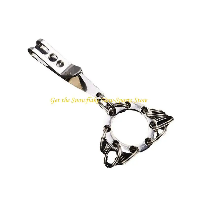 E56D مشبك مفتاح تعليق متعدد المهام للاستخدام الخارجي للتخييم والمشي لمسافات طويلة ومعدات البقاء على قيد الحياة