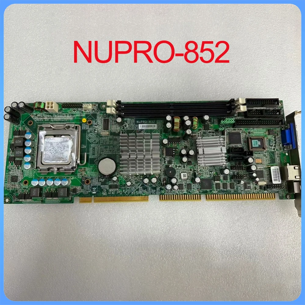 For NUPRO-852 industrial computer motherboard single network port