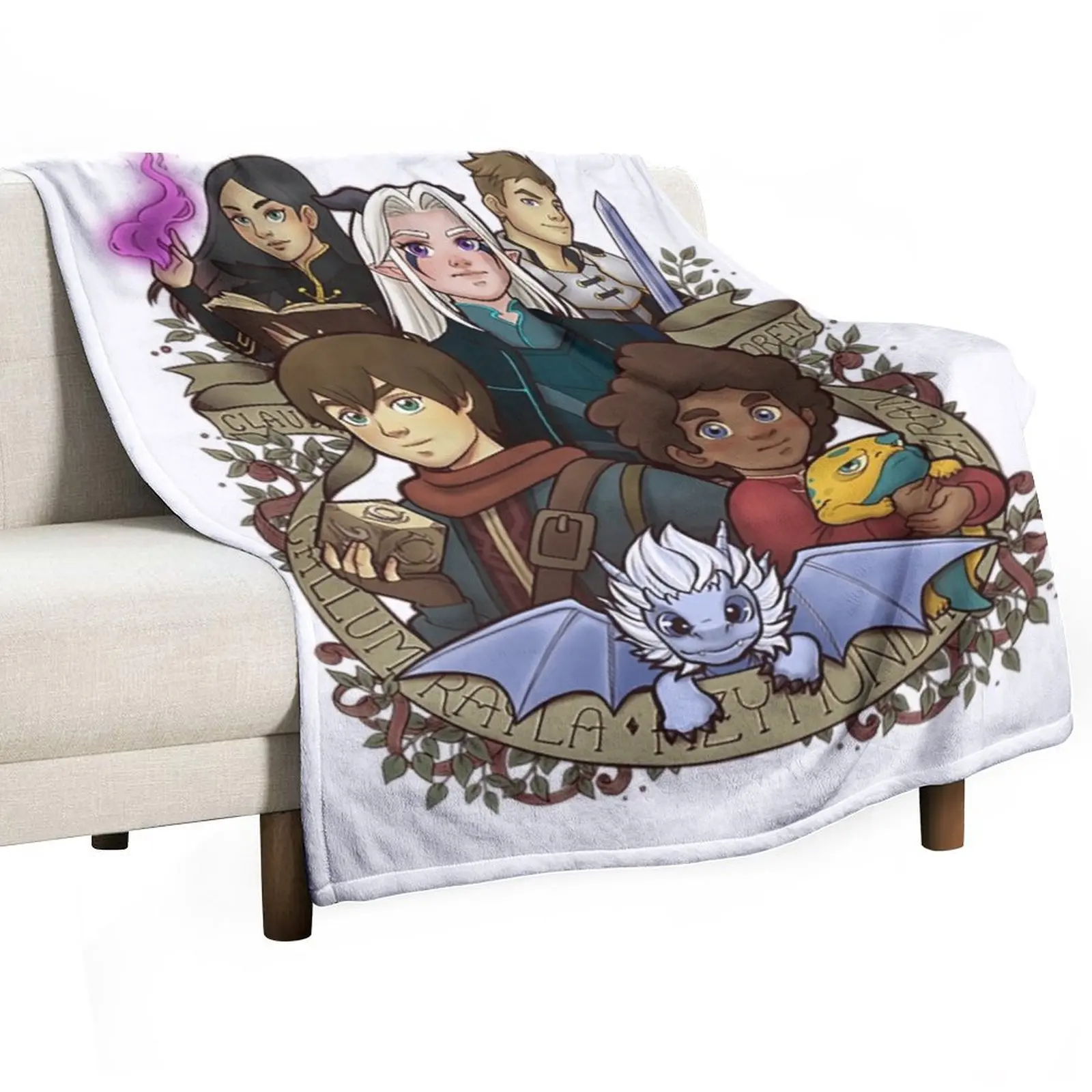 

Dragon Prince Throw Blanket Sleeping Bag Comforter Designers Luxury Designer Blankets