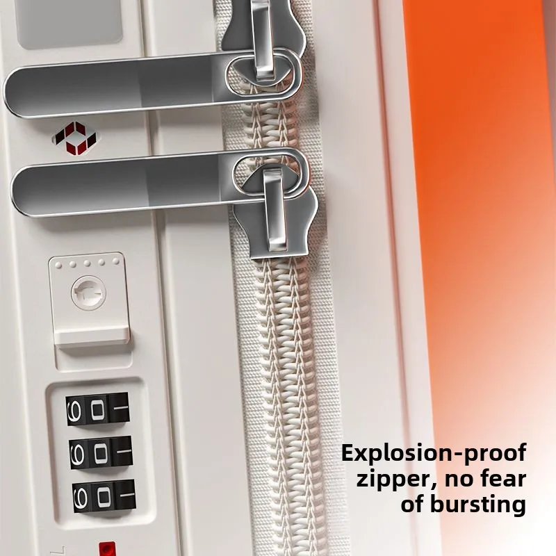 الأمتعة الجديدة قوية ودائمة متعددة الوظائف حقيبة تروللي بعجلات مفتوحة سعة كبيرة حقيبة طالب 20 \ 22 \ 24 \ 26 بوصة