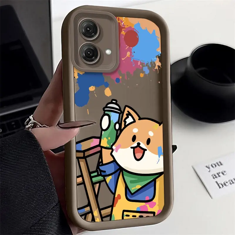 G84 Little Painter New Sky Eye Phone Case For Motorola Moto G84 Shatterproof Camera Protection Moto G84 Soft Back Cover