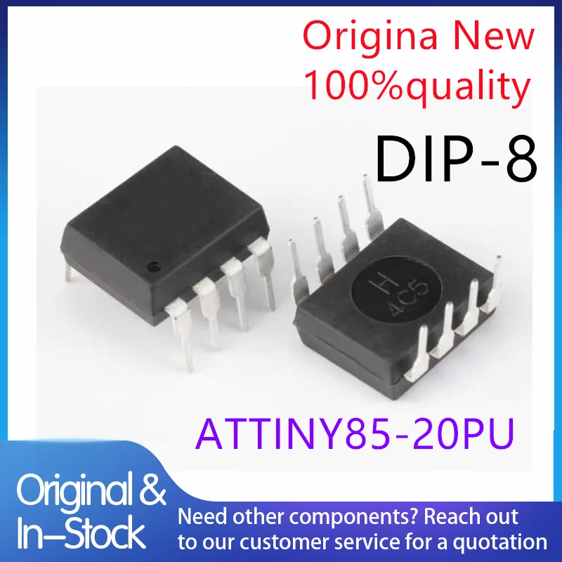 (1piece)100% New ATTINY85-20PU ATTINY85 20PU TINY85-20U TINY85 DIP-8 ATTINY85-20SU ATTINY85 20SU TINY85-20SU TINY85 20SU sop-8