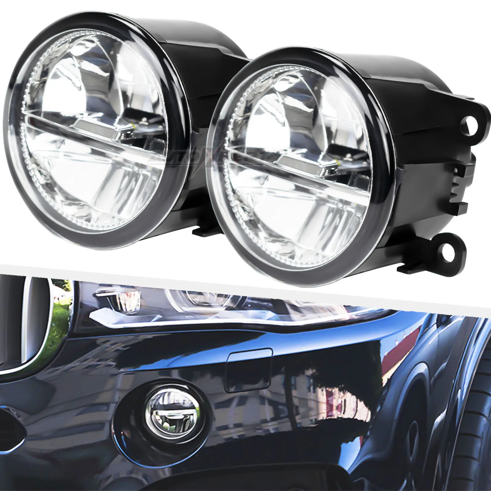 

Fog Light Bulb White LED Headlights Running Lamp For Renault Clio Megane Lodgy Captur Scenic Kwid Trafic Kangoo H11 Plug 12V DRL