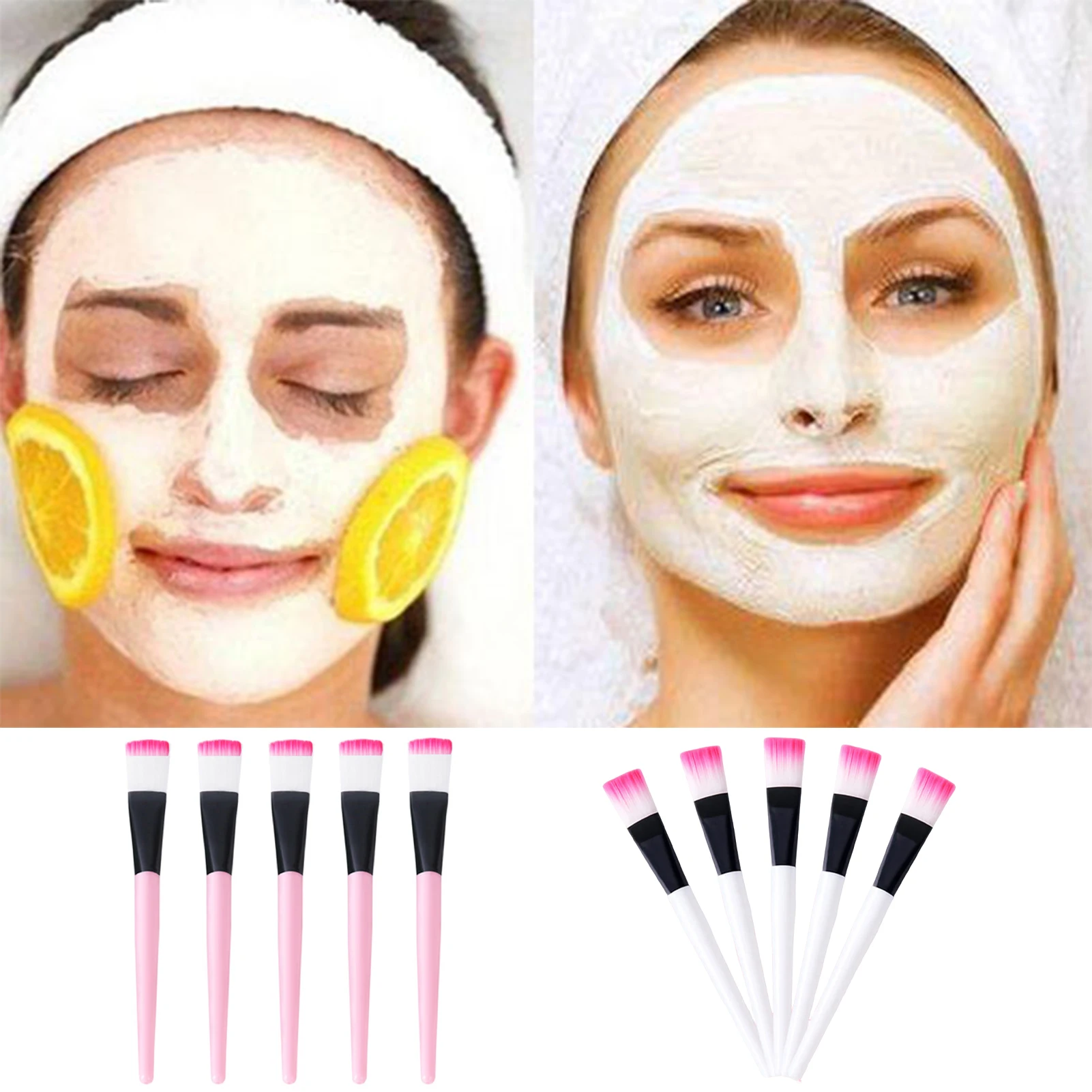 14cm Facial Mask Brush for Applying Face Mask Soft Bristle Gentle and Easy to Clean Multi-purpose Cosmetic Tool for Women