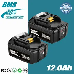 For Makita 18V Battery For Power Tools Replacement Accessories BL1860 BL1850 18 v Li-ion Rechargeable batteries Pack charger