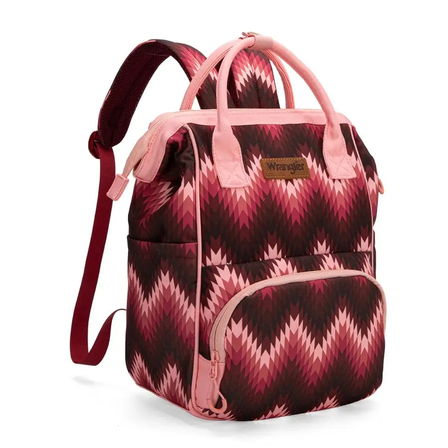 

West Wrangler Aztec Callie Сумка для подгузников Рюкзак с ремнями для коляски Многофункциональная детская дорожная сумка WG22119110DPK