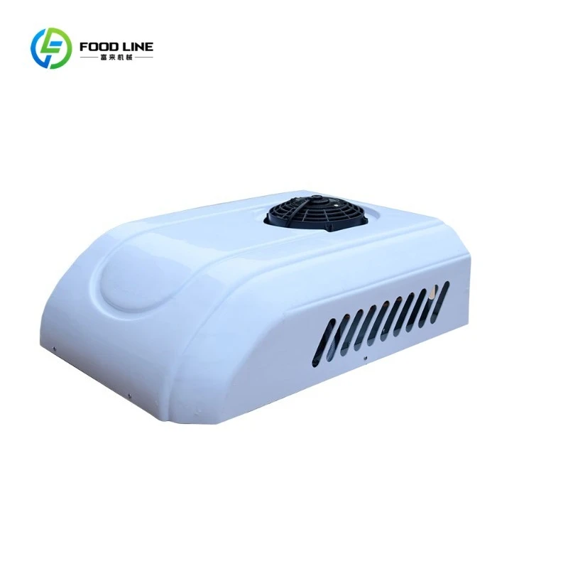 Customized New DC Powered Rooftop Electric Refrigeration Unit with Compressor & Condenser for Electric Tricycles Small Vans
