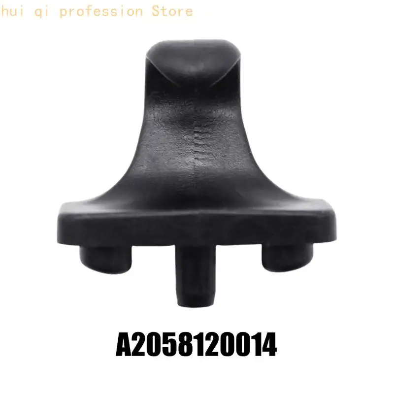 1 Paar Ersatz-Sonnenschutzhaken-Clip für die Hintertür für W205 2015–2021, A2058120014, Sonnenschutzhaken, Kfz-Zubehör, Schwarz – Detail 6