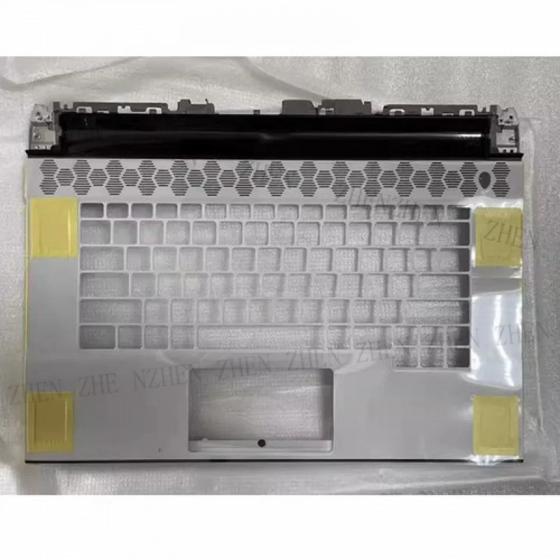 

Y Original FOR Dell Alienware X15 R4 Keyboard Palmrest Keyboard Frame 06RH0N White
