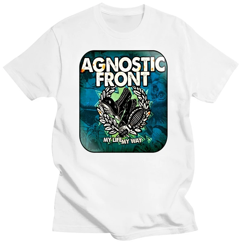 Band AGNOSTIC FRONT MY LIFE MY WAY T Shirt