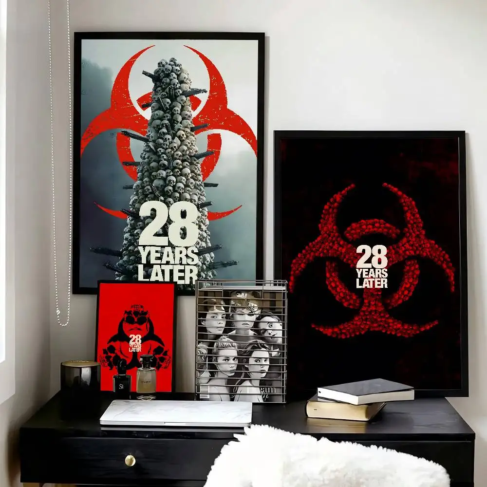 Movie T-Trror 28 Years Later   Poster and Prints Wall Art Pictures for Modern Bedroom Game Room Home Decor