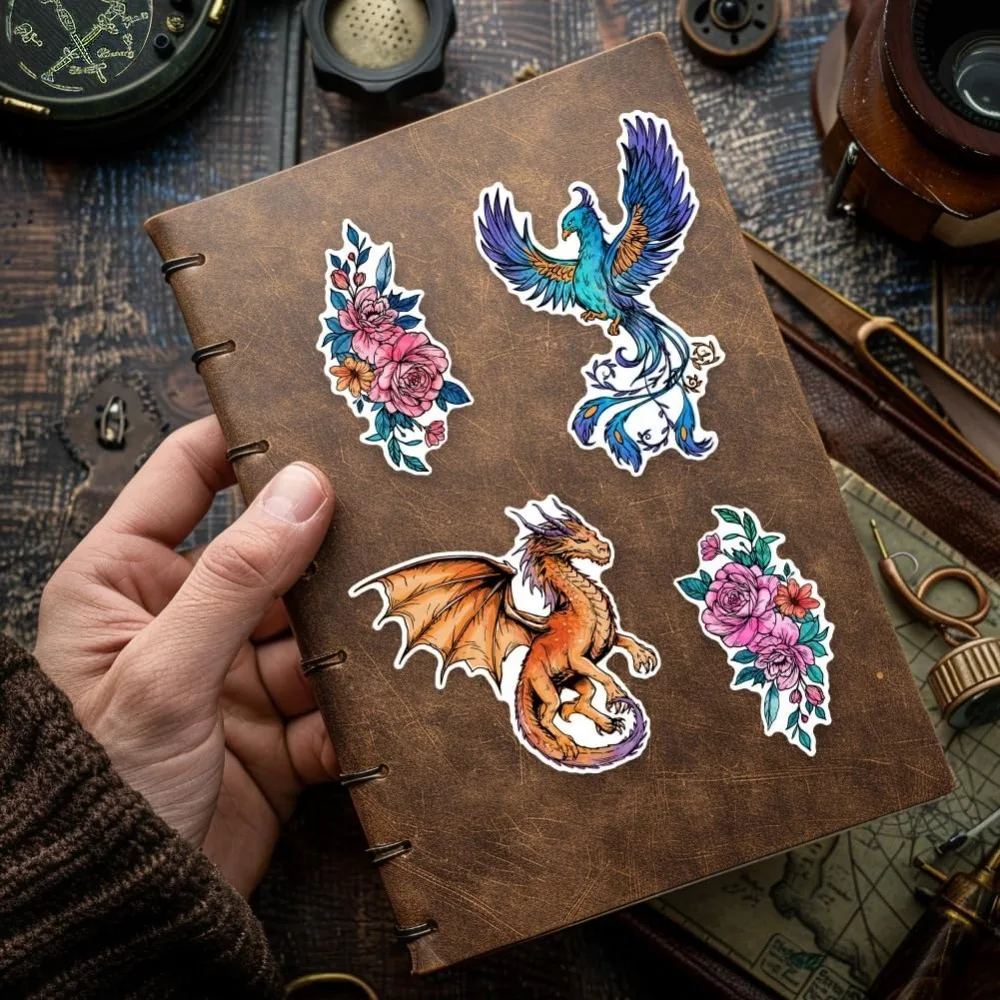1szt Magiczne zwierzęta Silikonowe przezroczyste znaczki Smok Feniks Latający koń Przezroczyste pieczęcie do tworzenia kart DIY Scrapbooking — zdjęcie 6