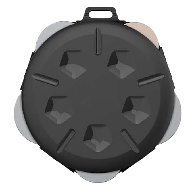 4팩 동전 디스펜서 - 클립이 포함된 휴대용 동전 케이스, 변경 홀더 미니멀리스트 동전 수집 지갑(4팩, 검정색)-BTFL