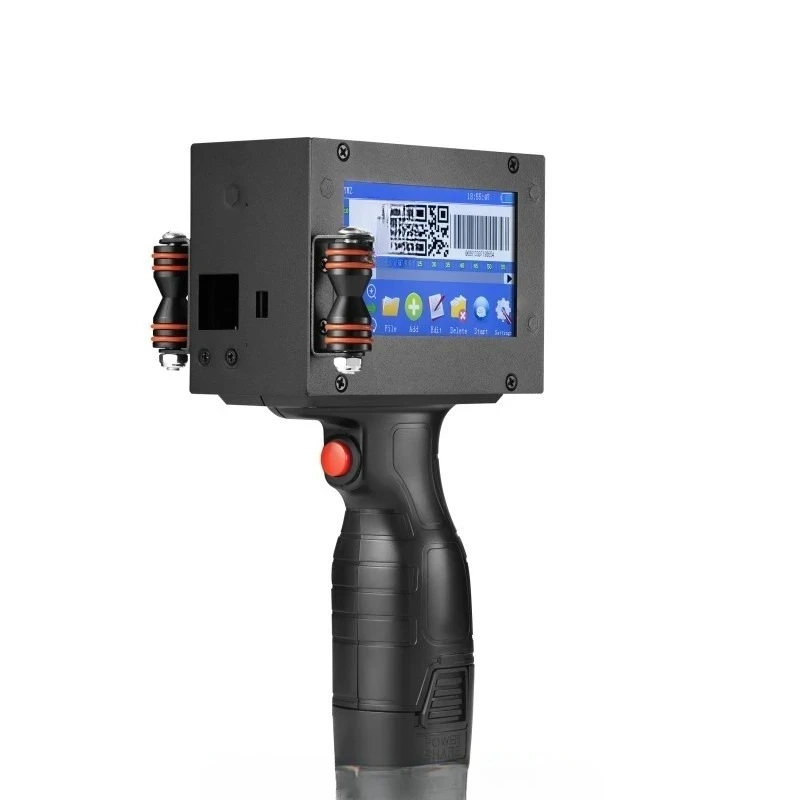 Directly Sale Good Quality Printer Date Number logo Inkjet Printer Metal Shell 12.7mm Handheld Coding Machine Factory