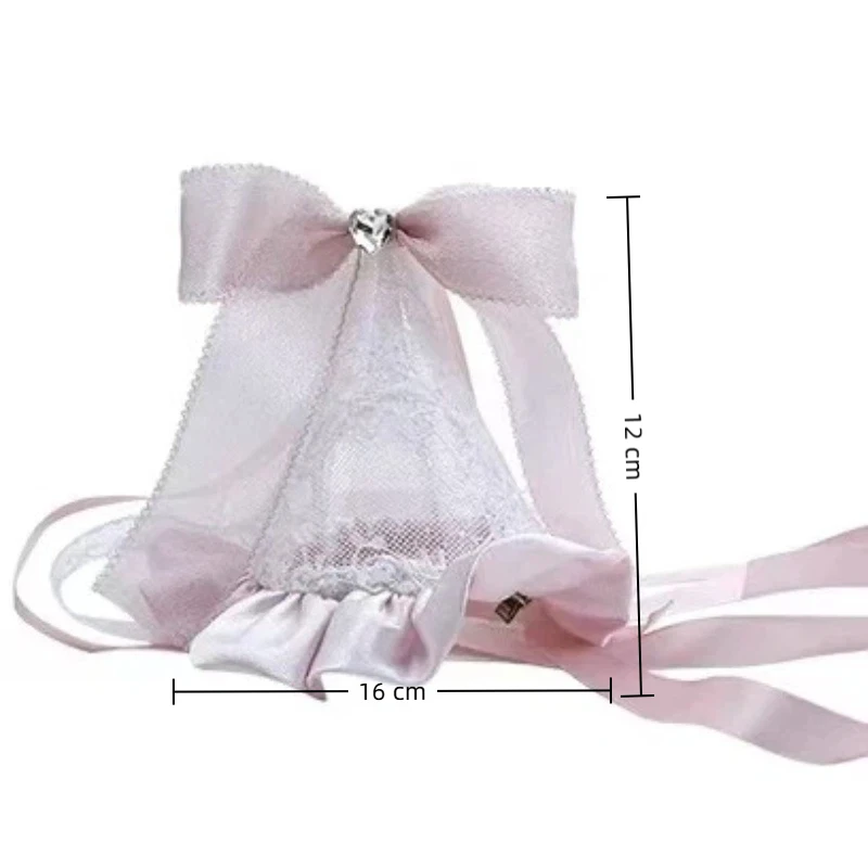 Minimalistische Spitzen-Mädchen-Baby-Prinzessinnenkrone Blumen-Diamant-Stirnband Kopfschmuck Kinder-Geburtstagsgeschenk Party-Kopfbedeckung Haaraccessoires – Detail 2