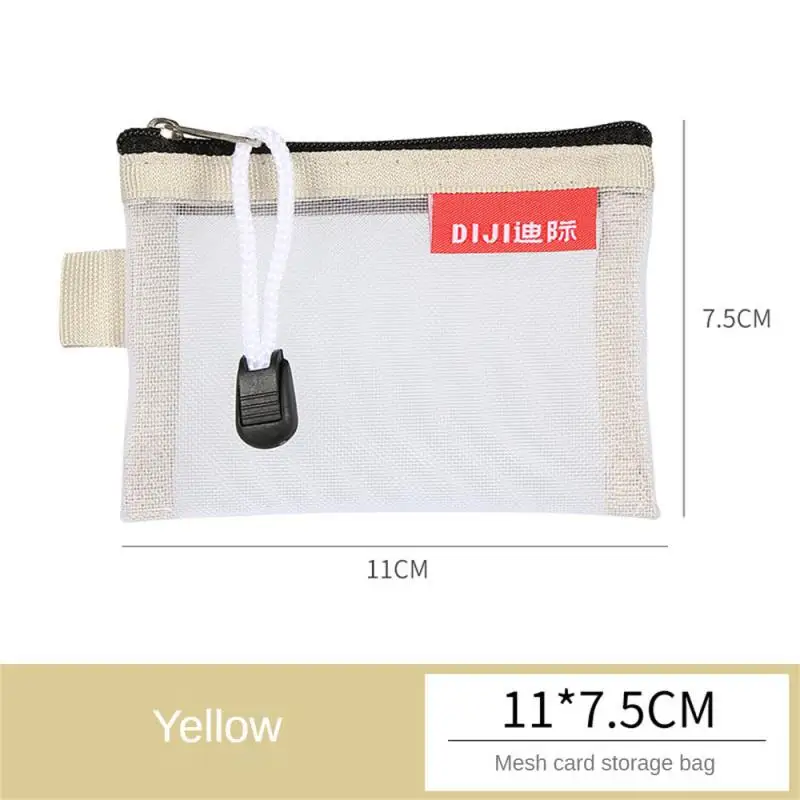 Portable Card Organizer 11cm × 7.5cm Easy To Pull Soft And Non Deformable Compact And Practical Portable Travel Accessories