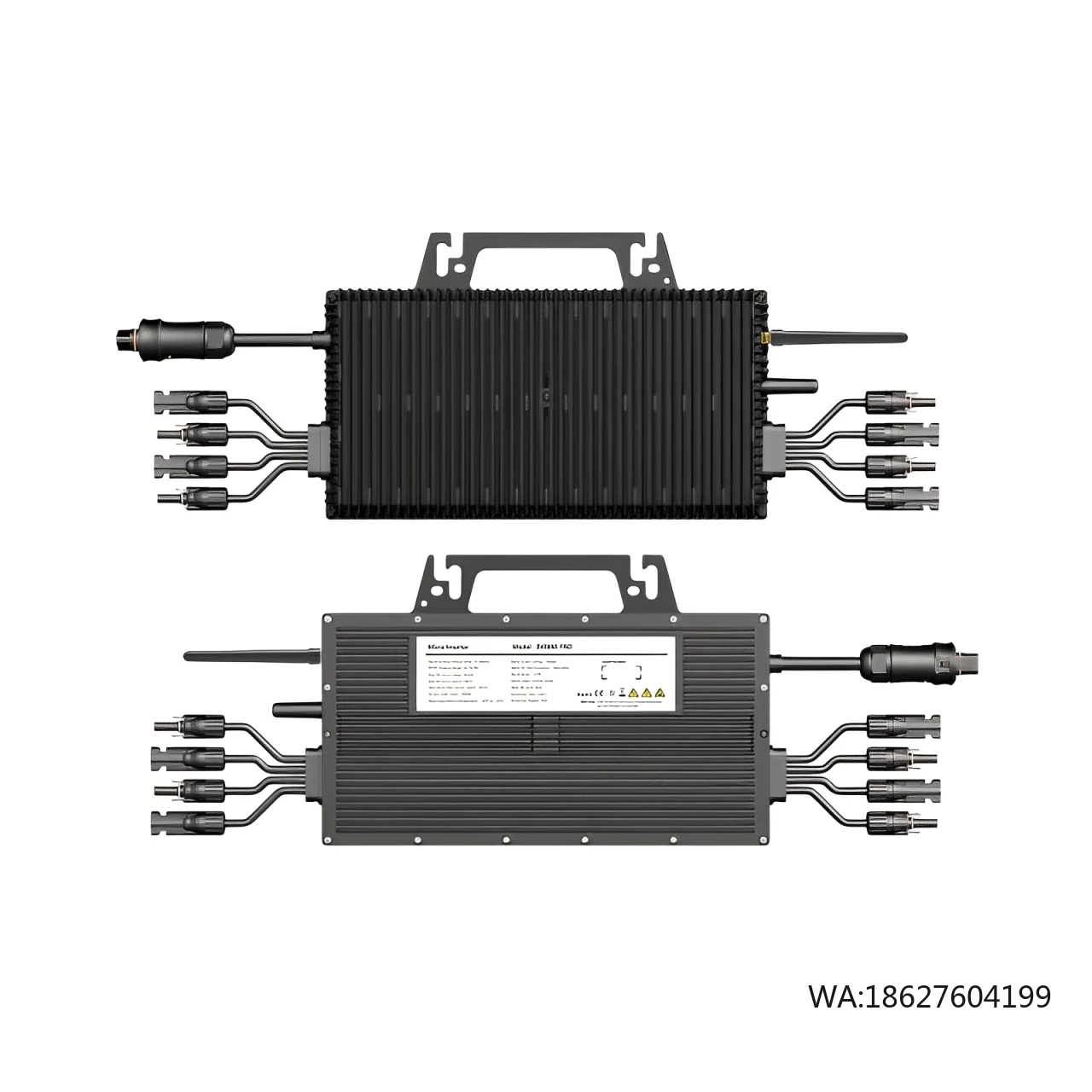 

Solar Inverter Home Energy WiFi 4MPPT Inverter 2000W IP67 Solar Anti Backflow Function Microinverter Grid Tie