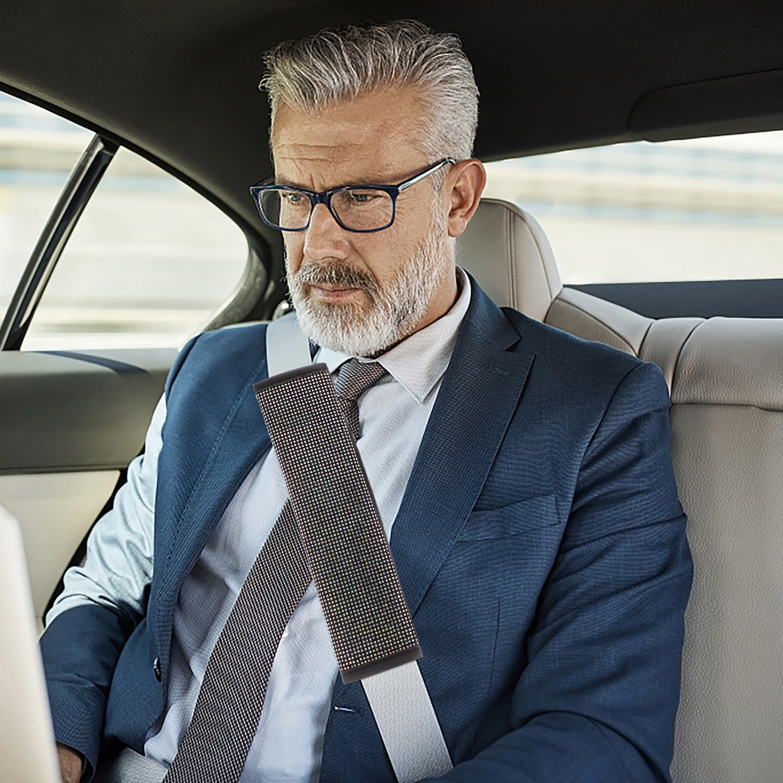 

Cover Shoulder Cushion Soft Comfortable Padded Durable Polyester Universal Fit For Adults Women Shoulder Pad