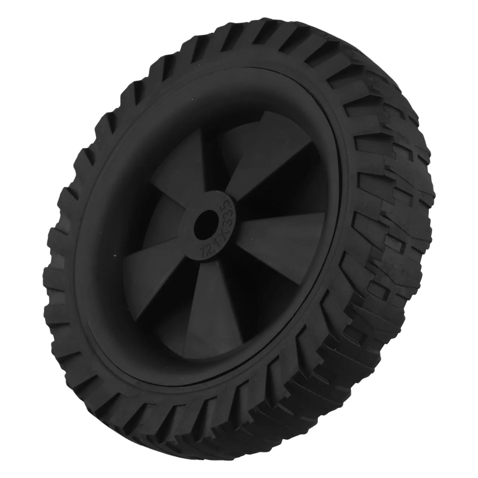 Replacement 7inch Air Compressor Wheels with Shock Absorption and Non Slip Features for Multiple Equipment Applications