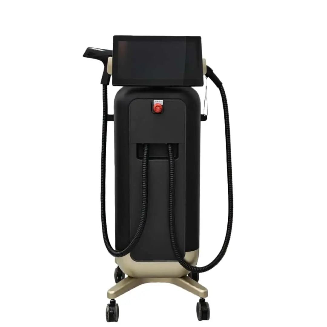 

Профессиональный лазерный аппарат 2-в-1 для удаления волос 808нм/755нм/940нм/1064нм: комбинированное удаление волос, пигментации и татуировок